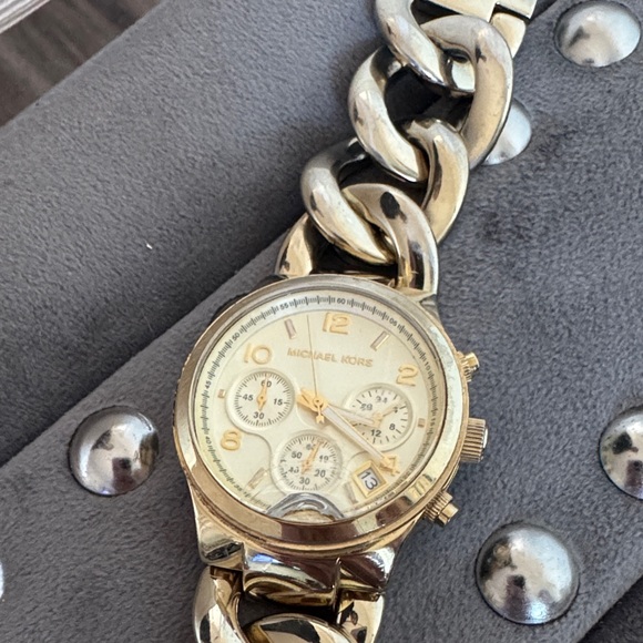 Michael kors mk3131 Gold Chain Link Watch - Picture 2 of 3
